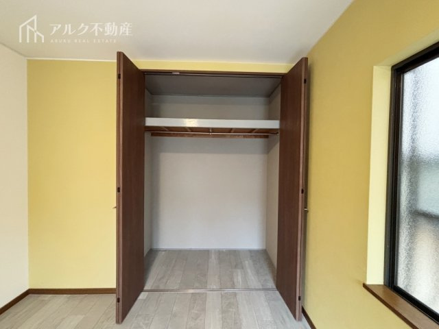 全居室クローゼット完備