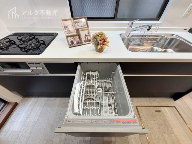 食洗機搭載のシステムキッチン