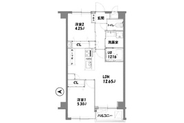 ライオンズマンション西が丘の間取り