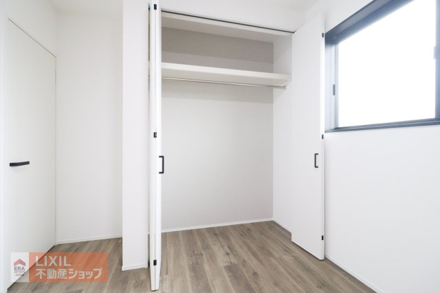 【収納】現地完成写真。しっかり収納がついております！