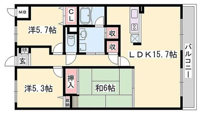 間取り：328000596498