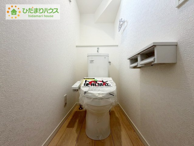 トイレは1F、2F共に完備！取り合いになることがありませんね(^^)/