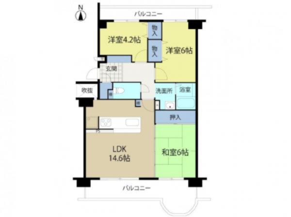 間取り：326000251636