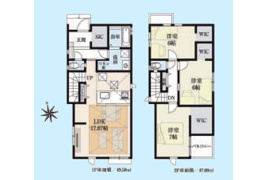 世田谷区喜多見1丁目の間取り