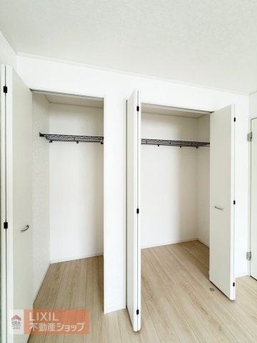 【収納】現地完成写真。しっかり収納がついております！