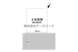 大阪市東淀川区豊里7丁目の区画図