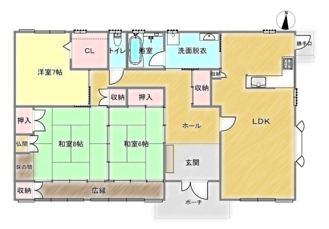 間取り：346000041127