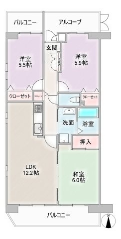 間取り：323000515902