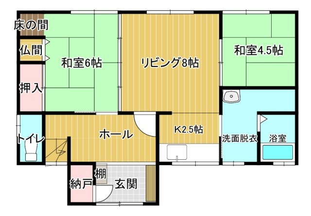 detached 北海道岩見沢市有明町南1-20