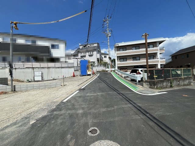 現地写真。前面道路です。