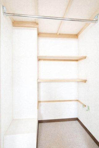 ◆暮らし心地を大きく左右する収納を、適材適所に配置し使い勝手を考慮しました。空間を余すところなく有効利用した収納は生活空間をより上質なものにしてくれるでしょう。