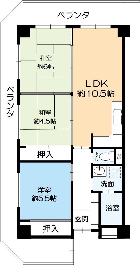 間取り：328000682438
