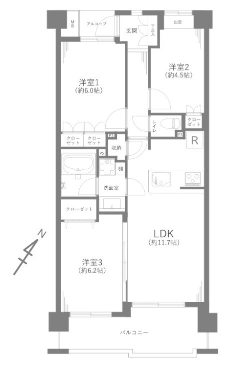 間取り：313004726041