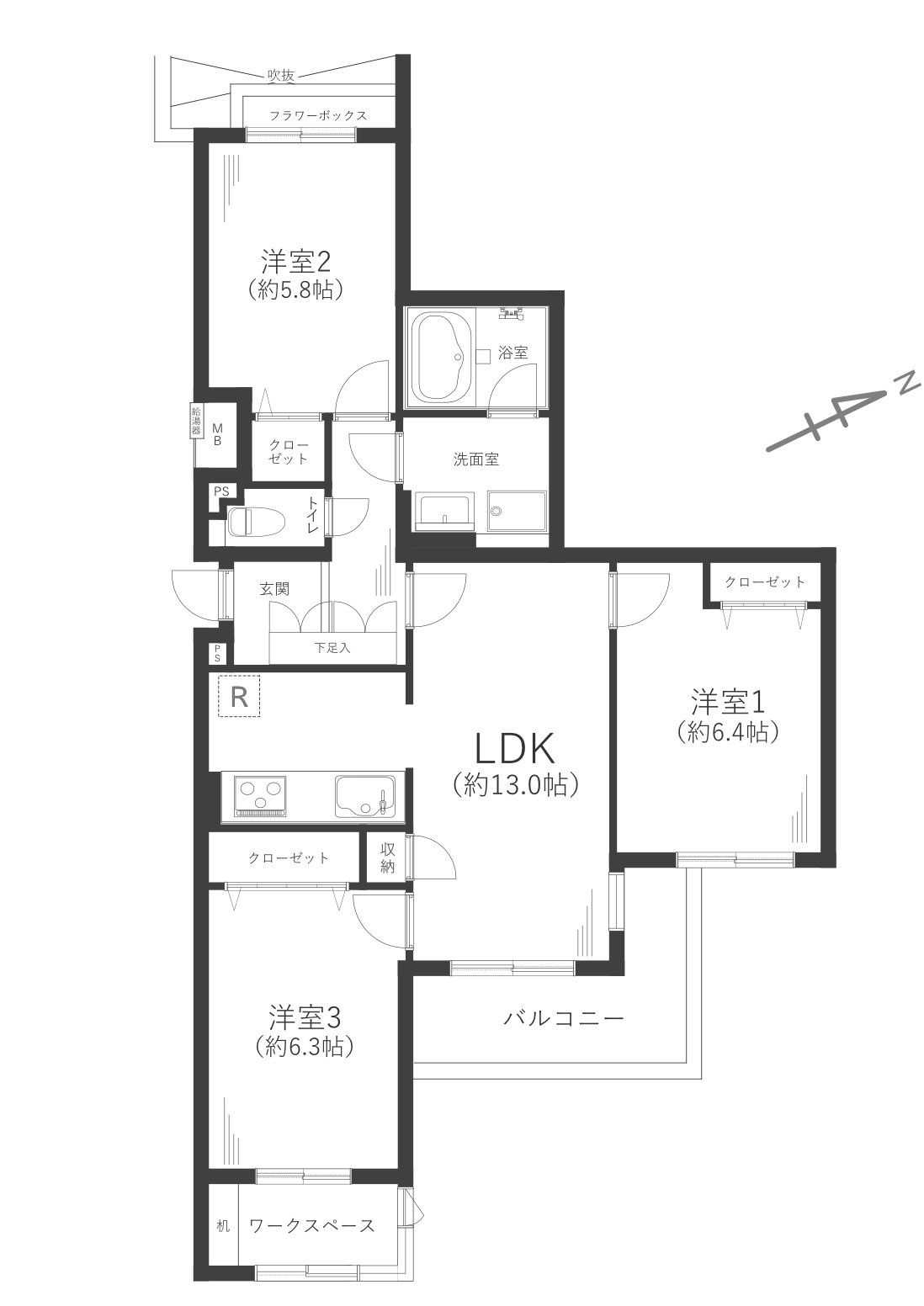 間取り：314002717366