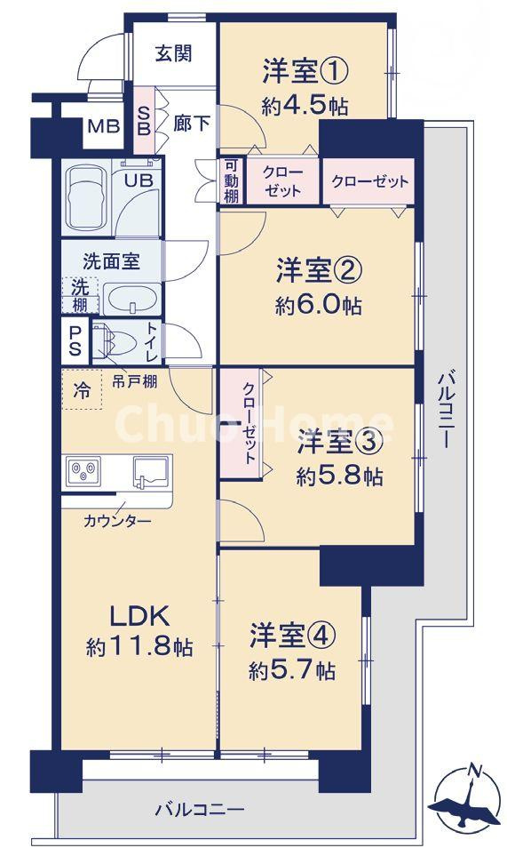 間取り：313004634789