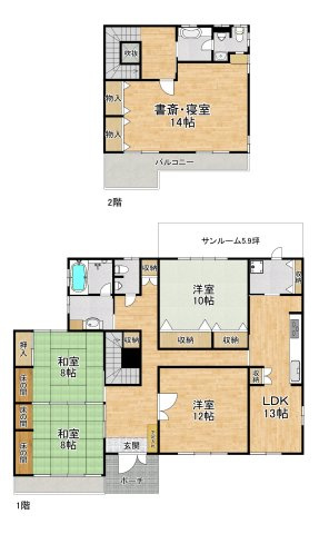 間取り：346000035139