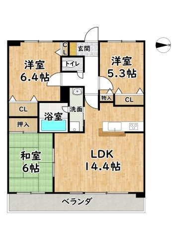 間取り：328000649879