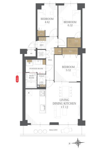 間取り：325000122038