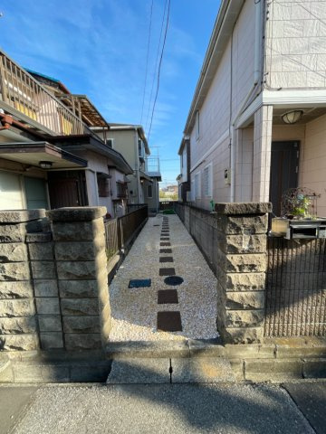 アプローチ　リフォーム工事後