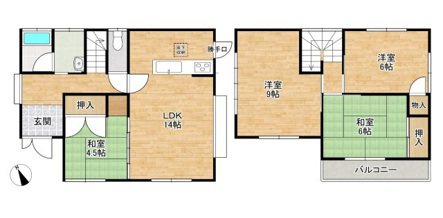 間取り：333000049688