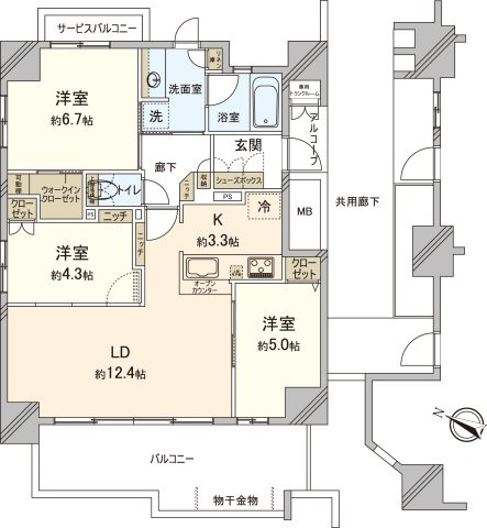 間取り：328000553399