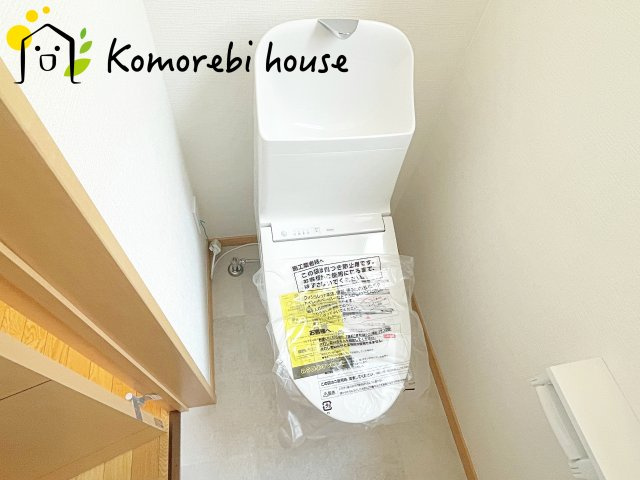 清潔感のあるトイレです