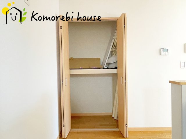 十分な収納スペースがあります