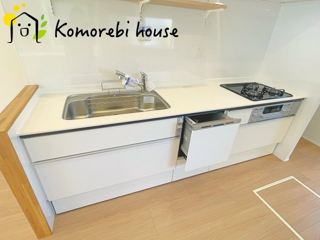 コンパクトなキッチンで掃除もラクラク