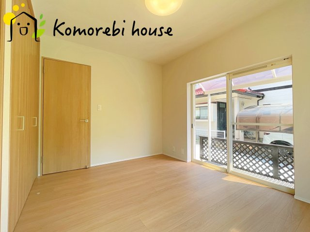ゆったりした洋室です