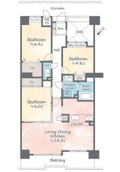 間取り：334000214751