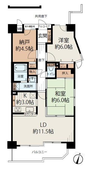 間取り：328000624044