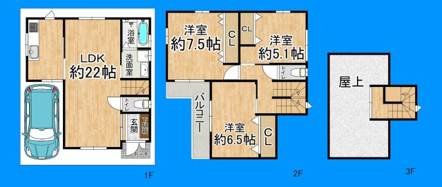 間取り：327001682507