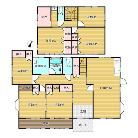 間取り：308000172461