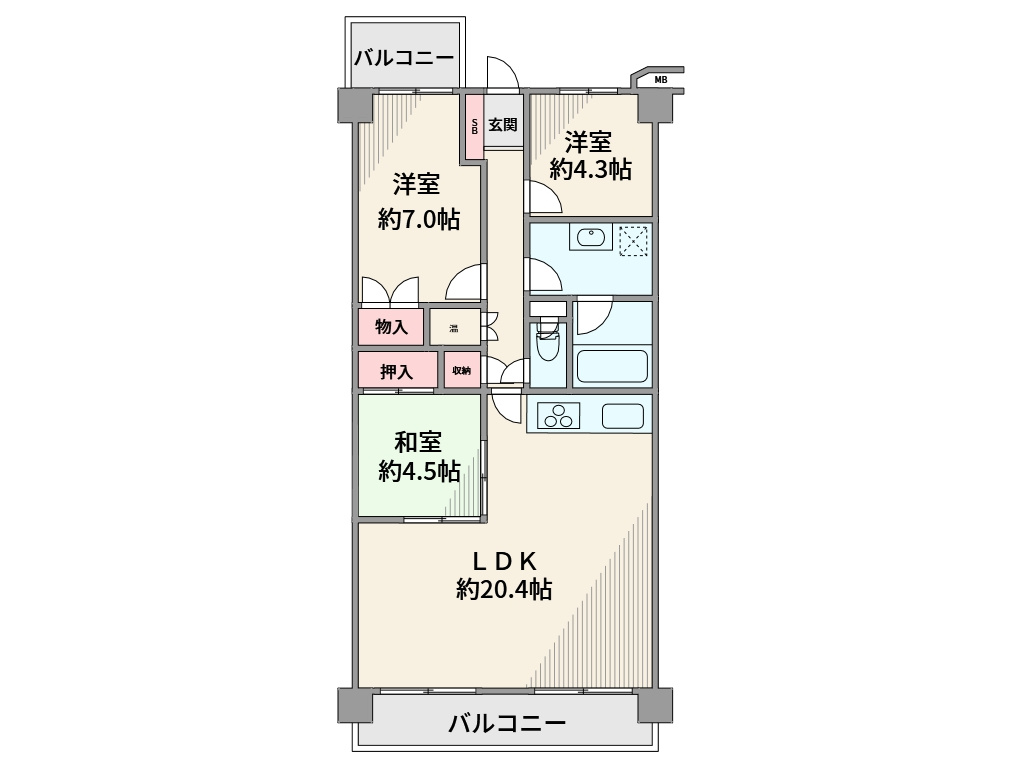 間取り：328000604902