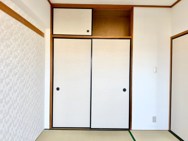 和室の収納部分になります♪