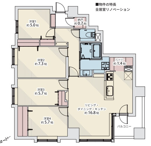 間取り：301000098424