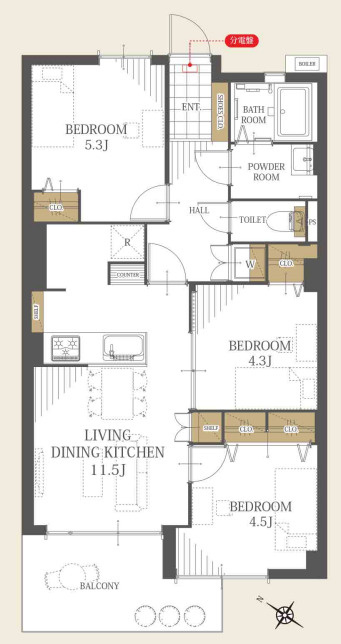 間取り：313004444099