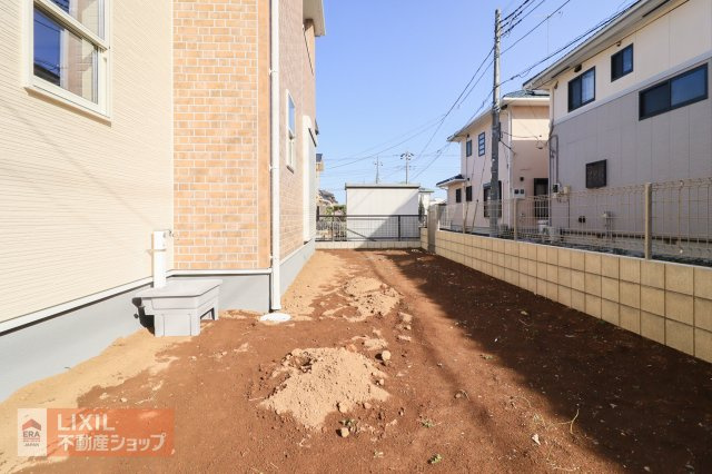 【お庭】現地完成写真。色々な使い方ができます！お好みでカスタマイズはいかがでしょうか。