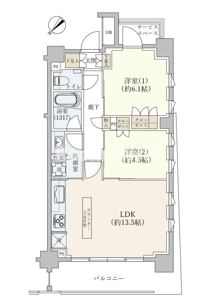 間取り：313004661055