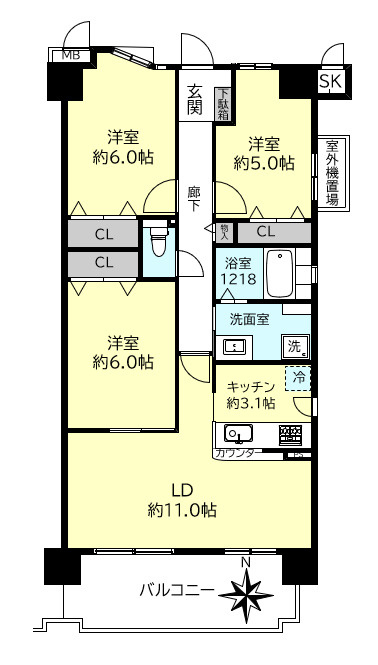 間取り：328000637739