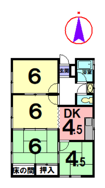 間取り：328000624657