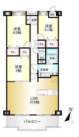 間取り：329000134983