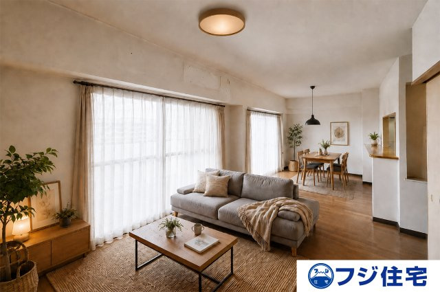 ※バーチャルステージング画像（AI合成）です。合成された家具等は販売価格に含まれません。