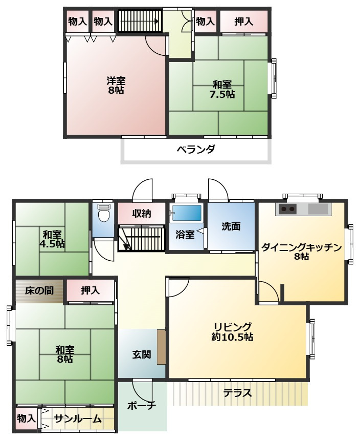 間取り：308000158223