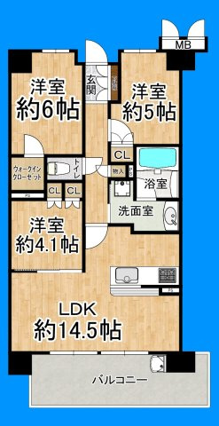 間取り：327001969322