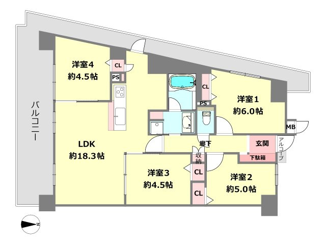 間取り：328000645380
