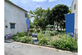 北区赤羽台3丁目　アクセス ×公園隣接　建築条件なし売地の外観