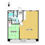 名古屋市名東区平和が丘の中古マンションの間取り