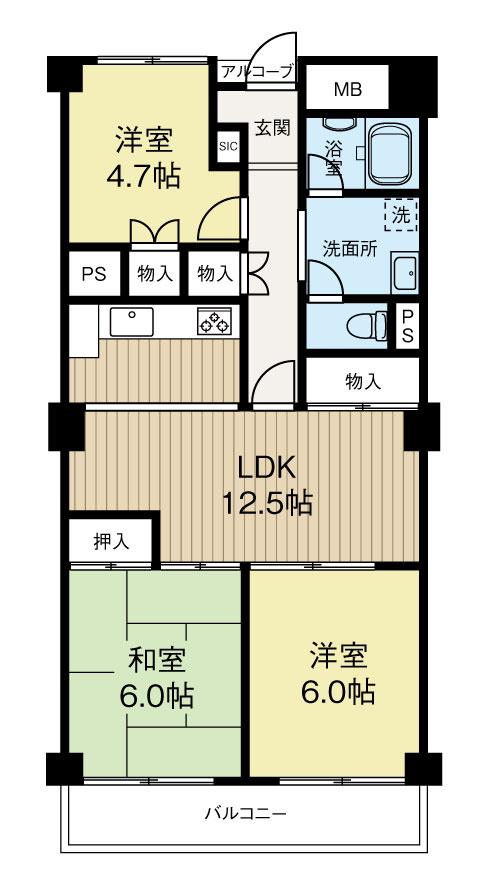 間取り：328000623158