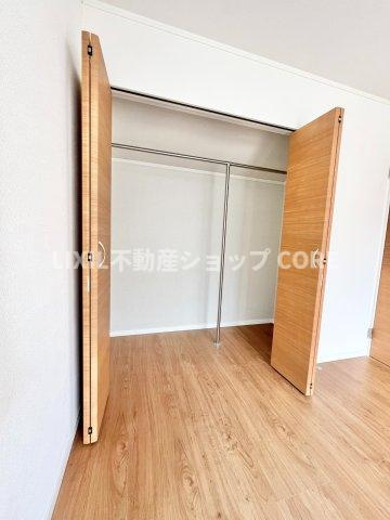 全居室に収納を完備しておりますので、居室の全空間を有効活用出来ます。　